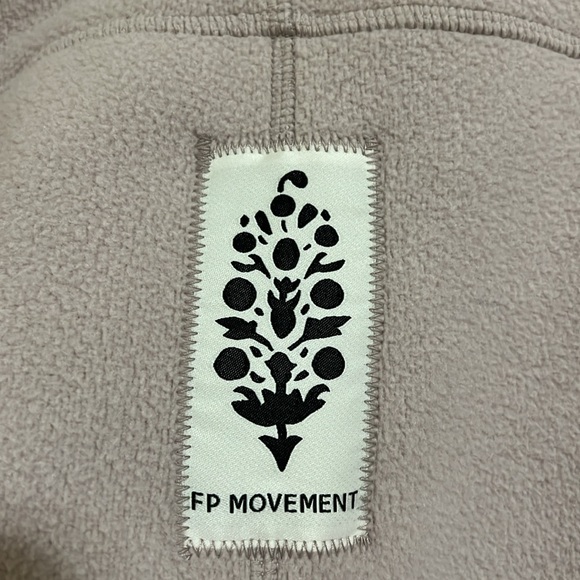 Free people wild & free fleece Jacket women size Sp oversized - Picture 4 of 9